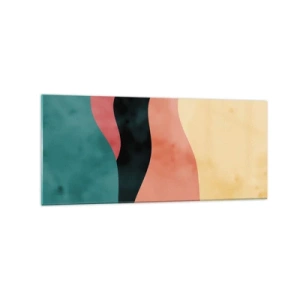 Quadro em vidro - Incompatibilidade compatível - 120x50 cm