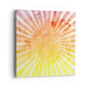 Quadro em tela - Nasceres e entardeceres - 40x40 cm