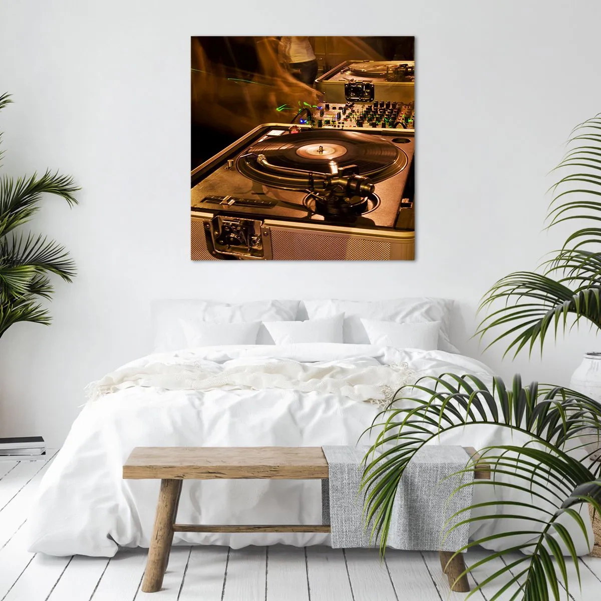 Quadro em tela - Sente esse poder? - 30x30 cm