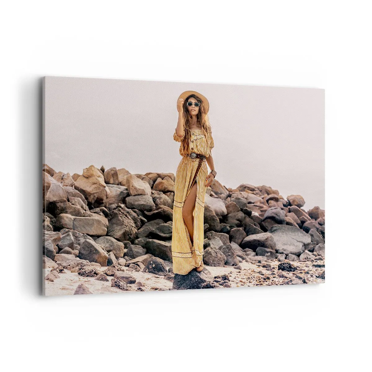 Quadro em tela - A magia das pedras - 120x80 cm