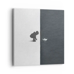 Quadro em tela - Grande expedição - 30x30 cm