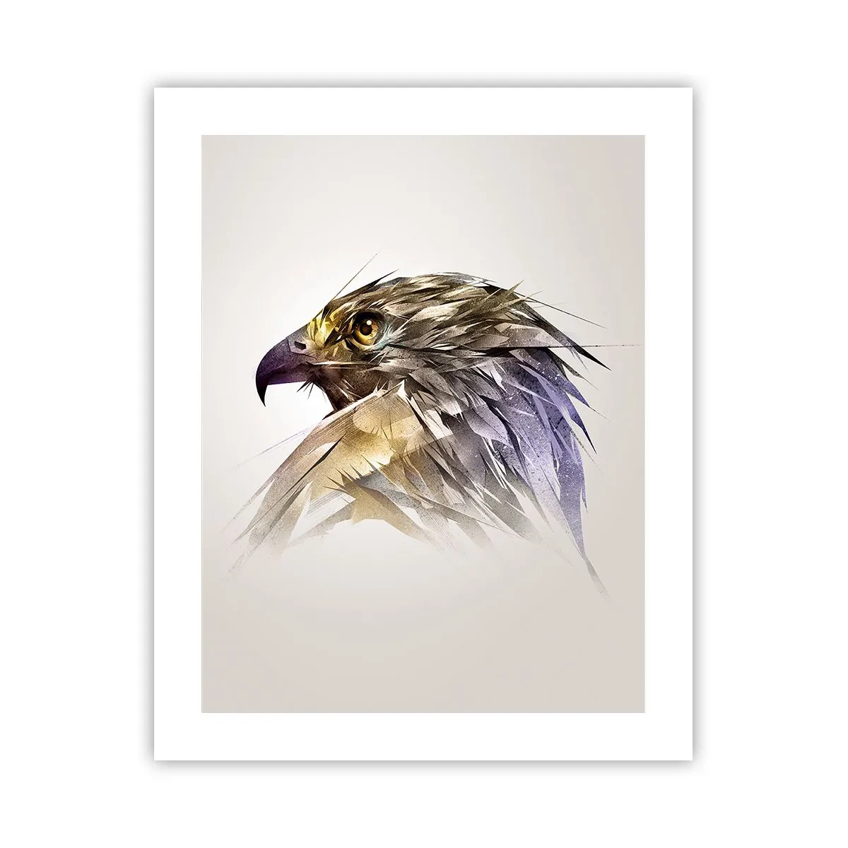 Pôster - Retrato de um guerreiro - 40x50 cm