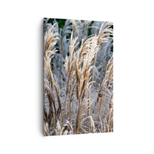 Quadro em tela - Decorado com a geada - 80x120 cm