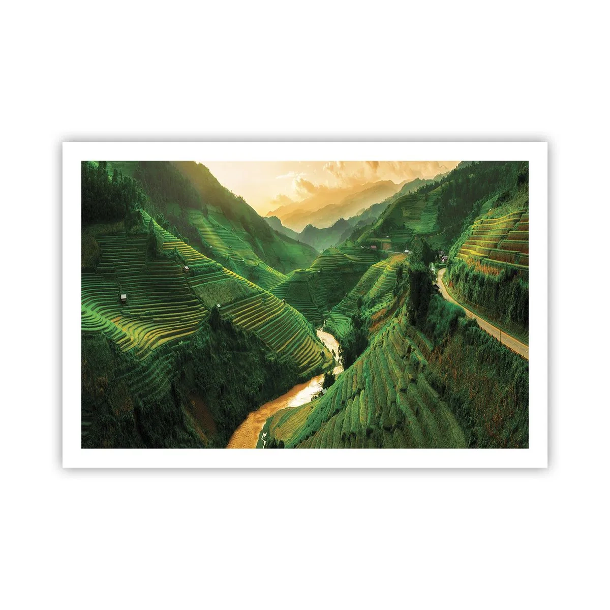 Pôster - Vale vietnamita - 91x61 cm