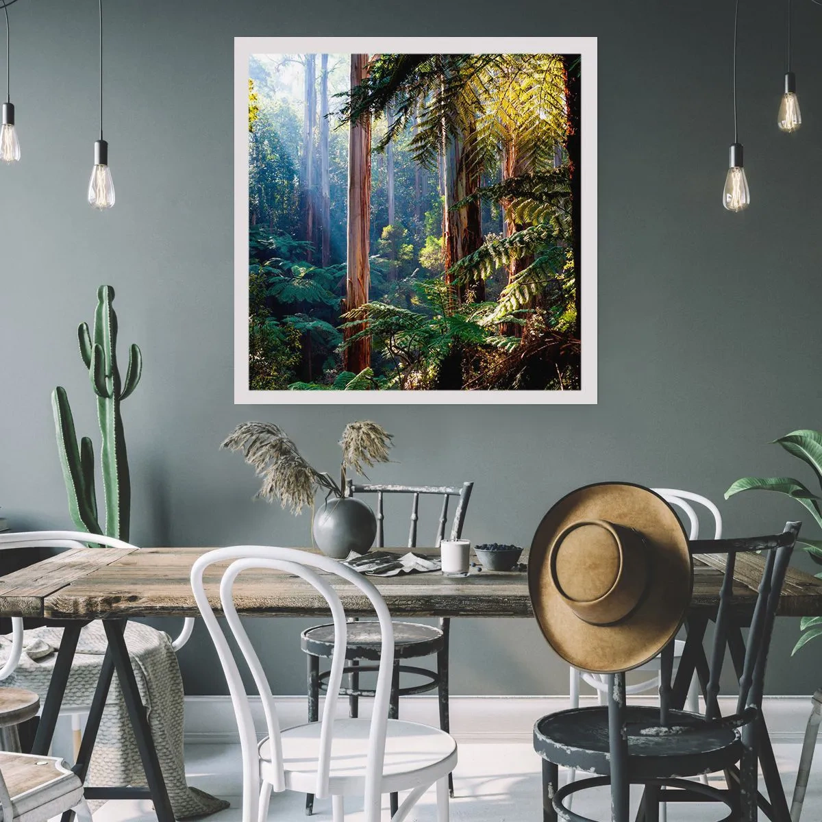 Pôster - Um conto de fadas da floresta - 60x60 cm