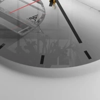 Mostrador com traços