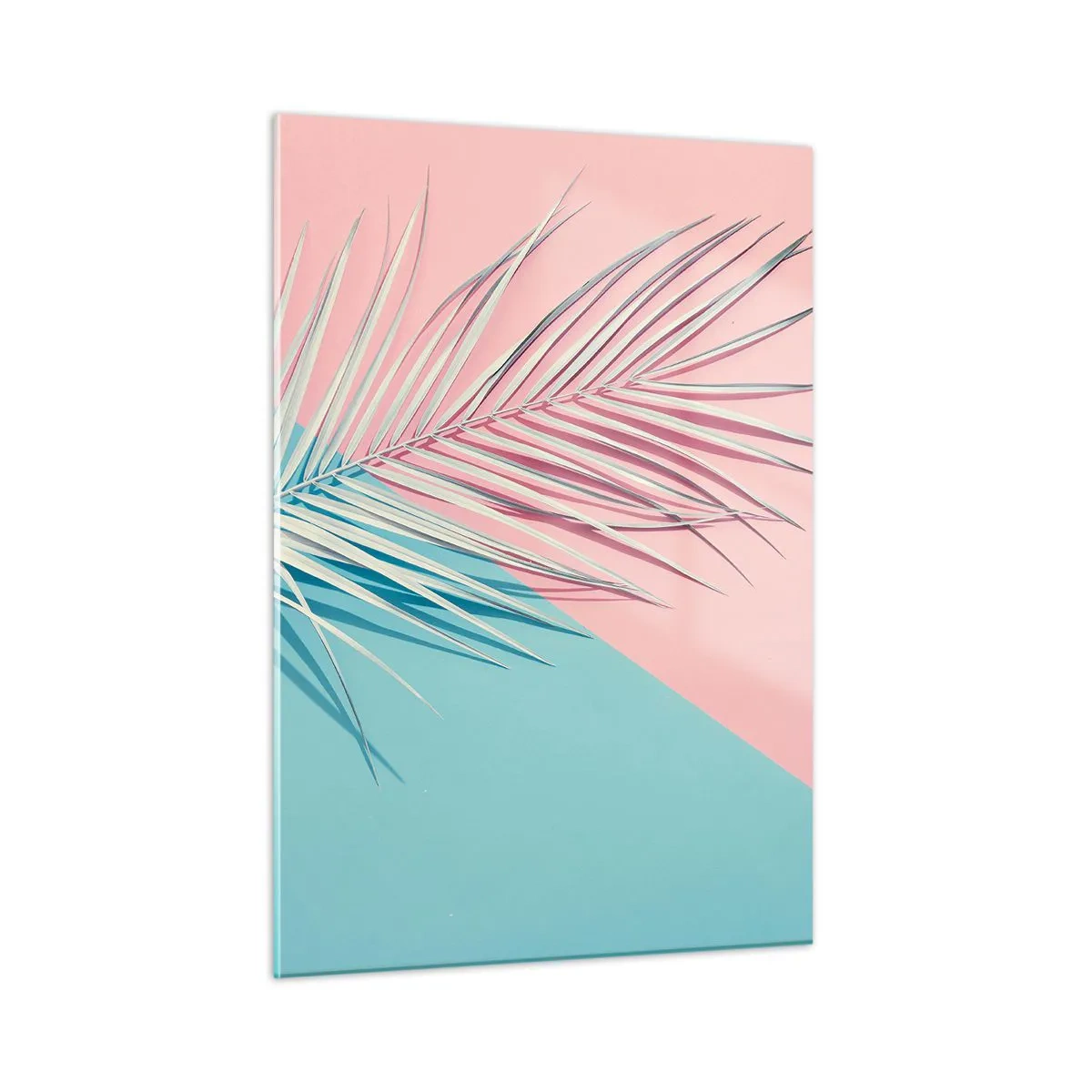 Quadro em vidro - Impressão tropical - 50x70 cm