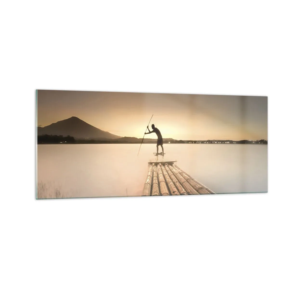 Quadro em vidro - Antes de descansar - 100x40 cm