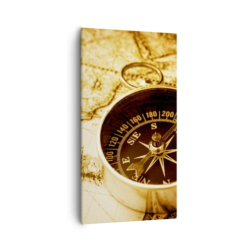 Quadro em tela - Oriente ou Ocidente? - 55x100 cm