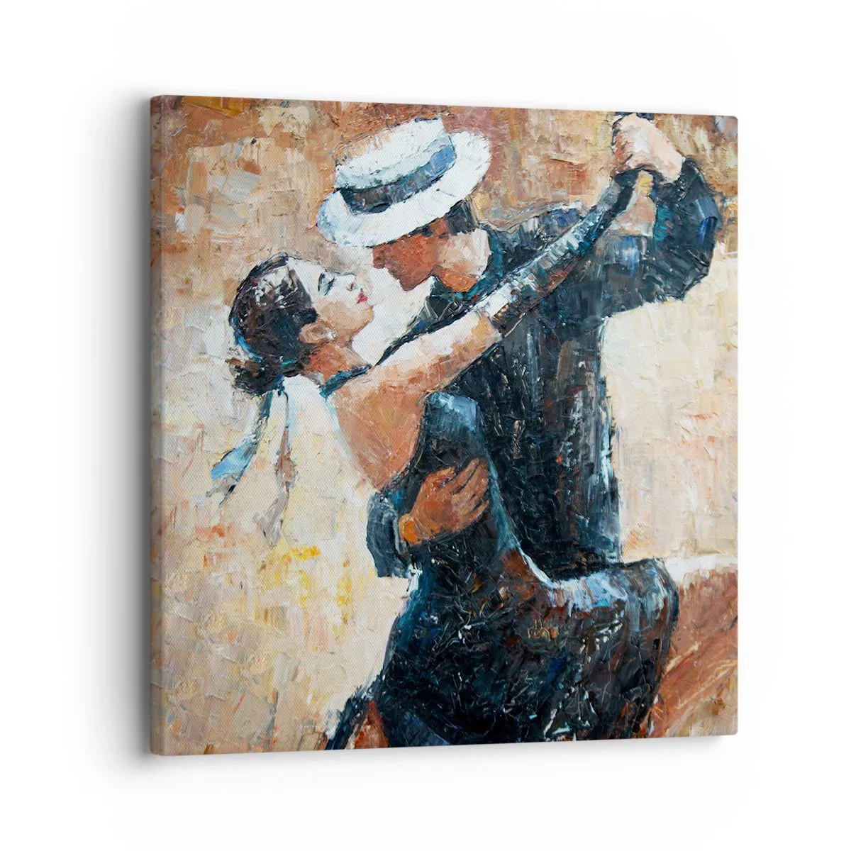 Quadro em tela - A la Rudolf Valentino - 30x30 cm
