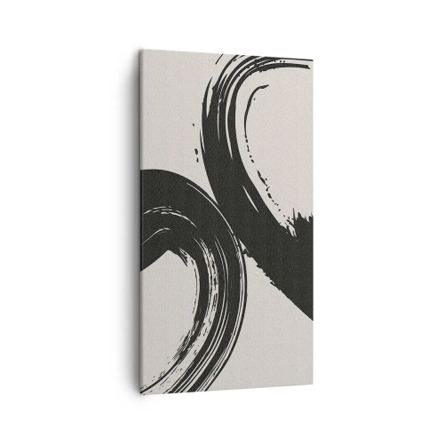 Quadro em tela - Varrer e circular - 45x80 cm
