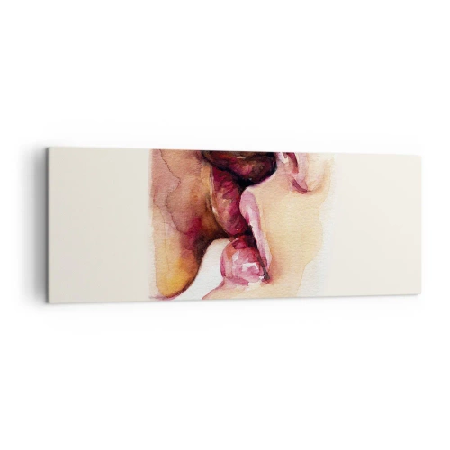 Quadro em tela - Como a noite e o dia, a terra e o céu - 140x50 cm