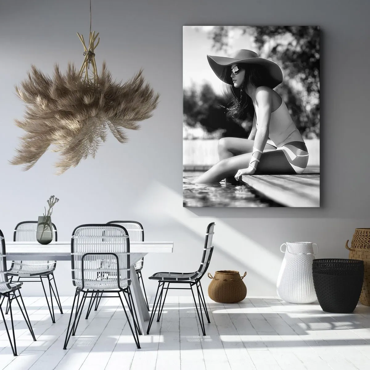 Quadro em tela - Sonho de verão - 45x80 cm