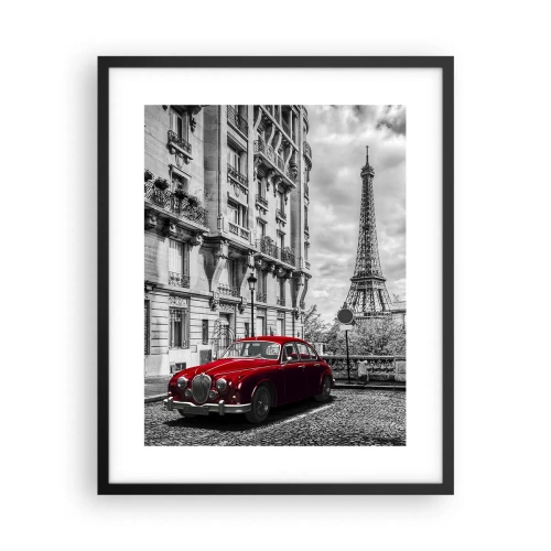 Pôster com moldura preta - Predador na cidade - 40x50 cm