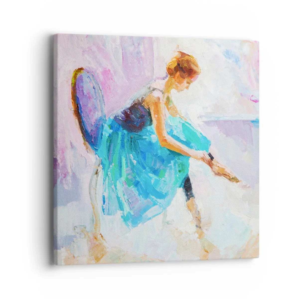 Quadro em tela - Graça inefável, charme sutil - 40x40 cm