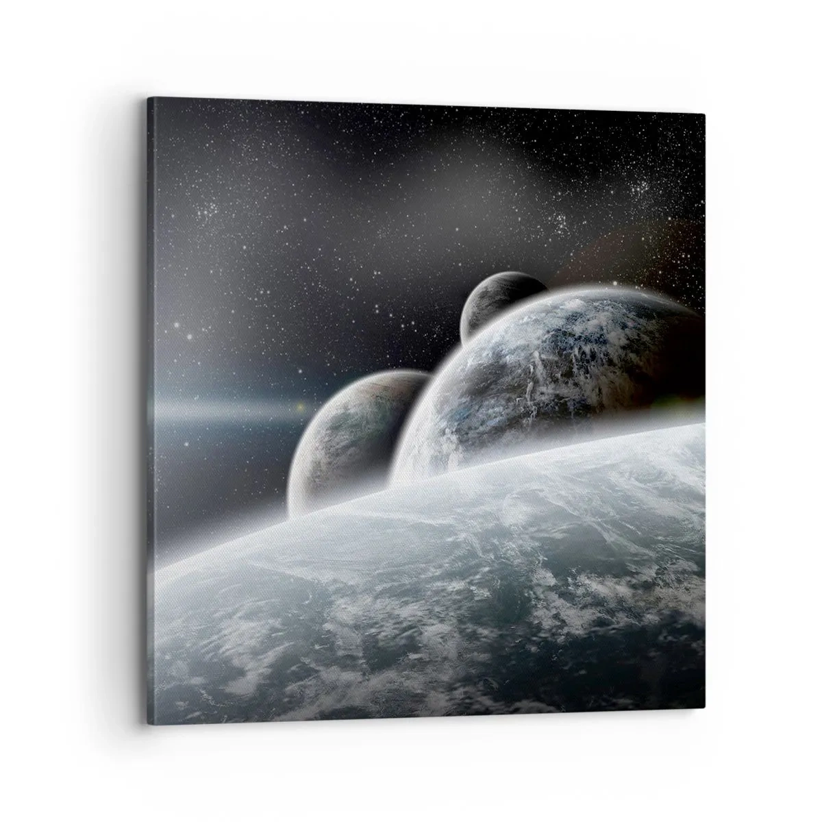 Quadro em tela - Música cósmica das esferas - 70x70 cm