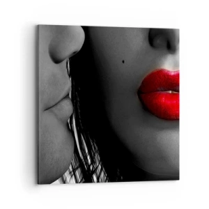 Quadro em tela - Cara a cara  - 70x70 cm