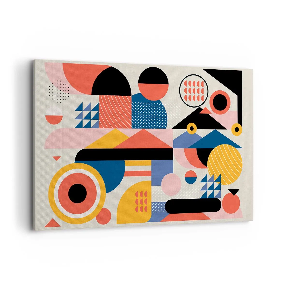 Quadro em tela - Composição: brincar - 120x80 cm