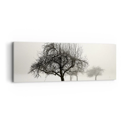 Quadro em tela - Sono de inverno - 90x30 cm