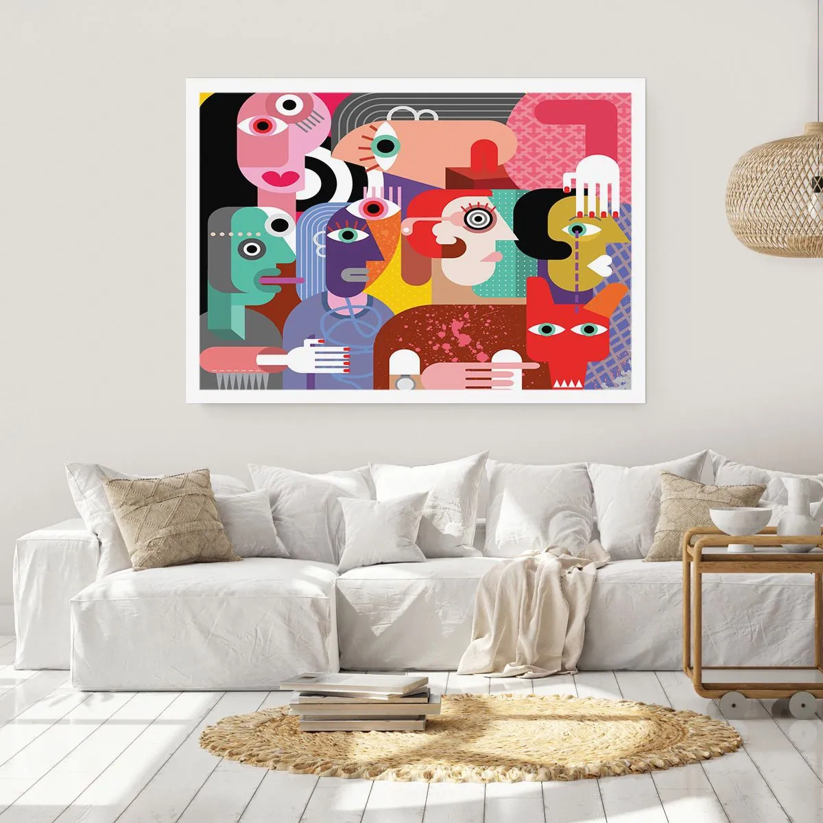 Pôster - Viemos da parte do Sr. Picasso - 91x61 cm