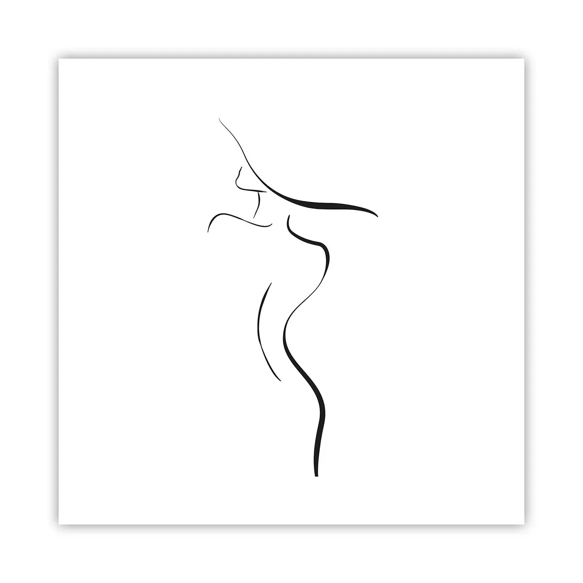 Pôster - Elusiva como uma onda - 60x60 cm