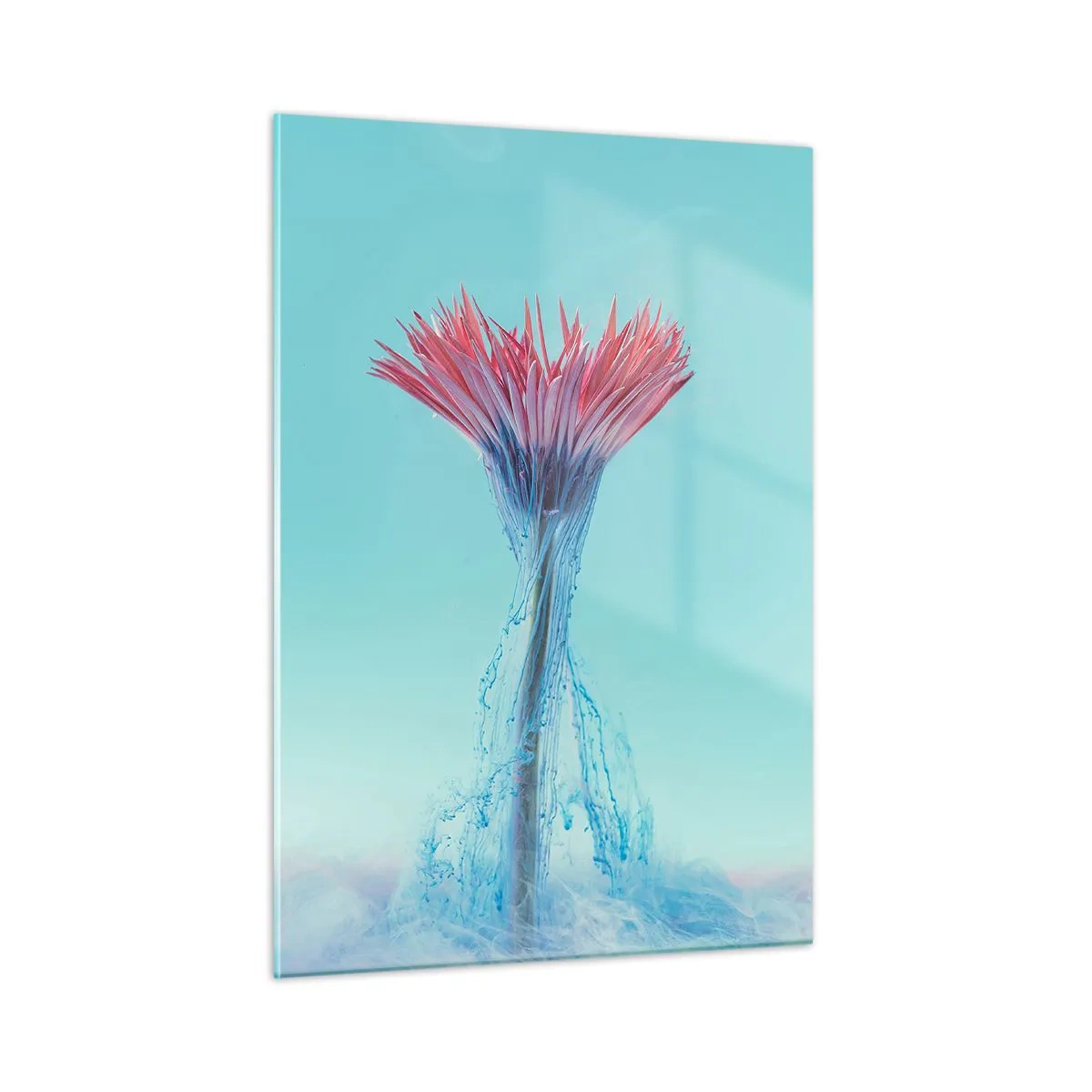 Quadro em vidro - Num abraço revigorante - 50x70 cm