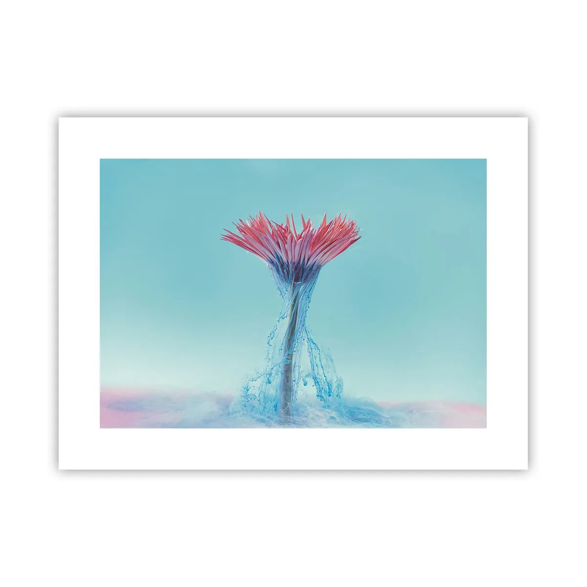 Pôster - Num abraço revigorante - 40x30 cm