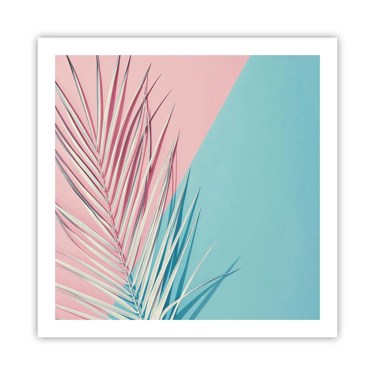 Pôster - Impressão tropical - 60x60 cm
