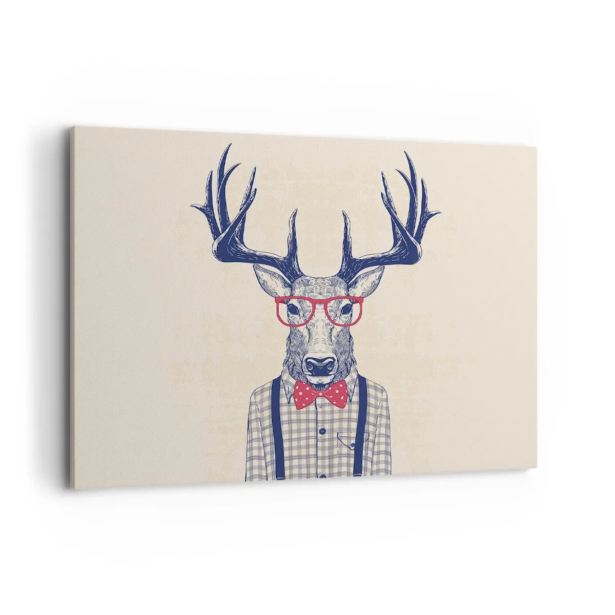 Quadro em tela - Extravagância engraçada - 100x70 cm