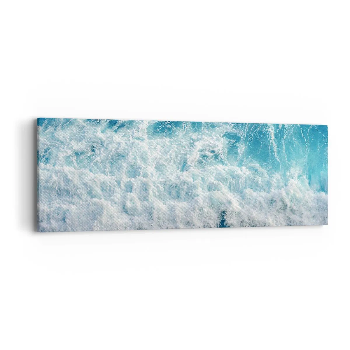 Quadro em tela - Alegremente e aos saltos - 90x30 cm