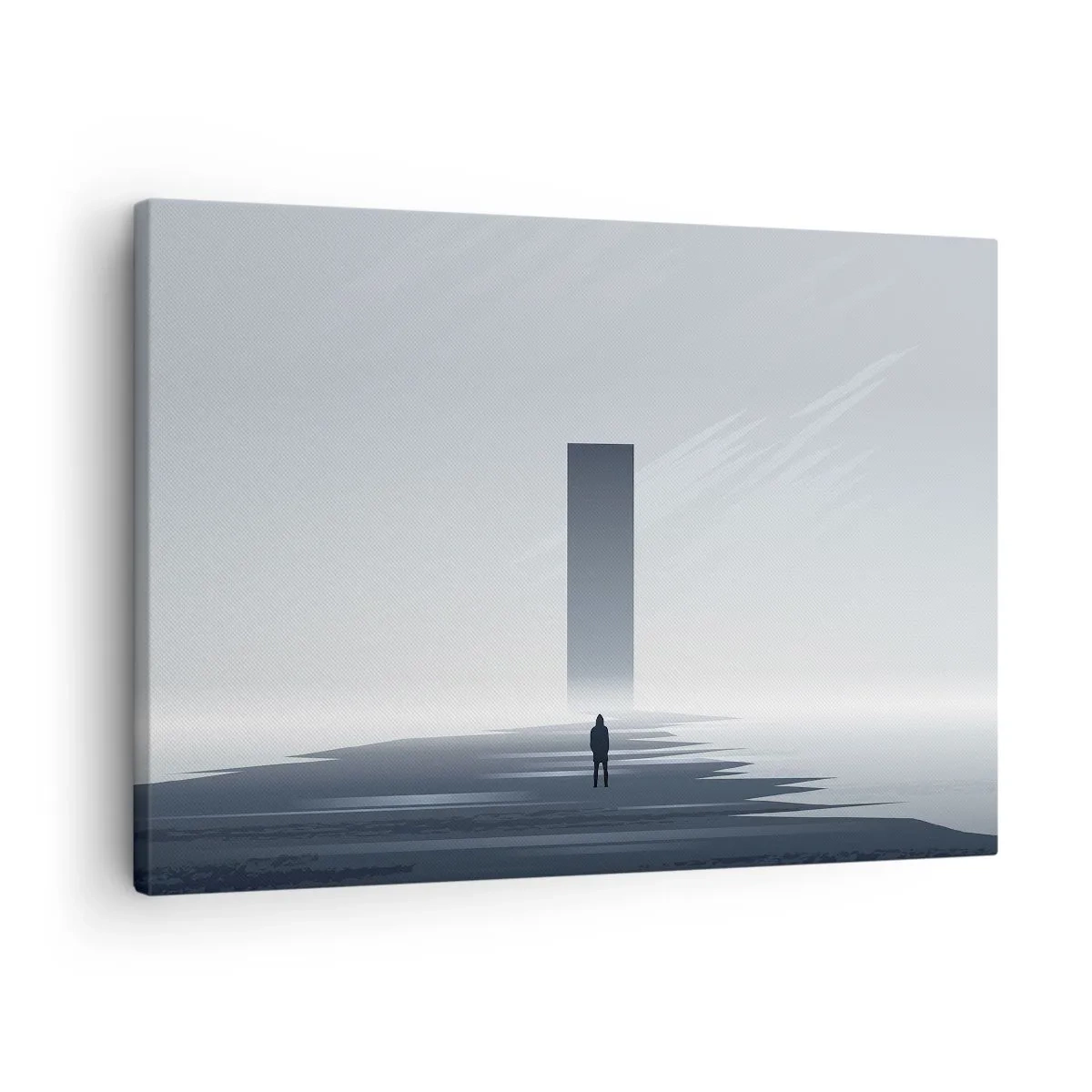 Quadro em tela - Oportunidade ou ameaça? - 70x50 cm