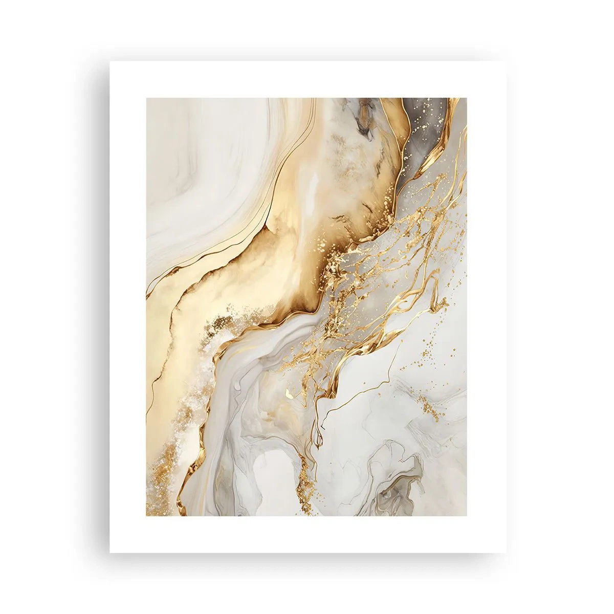 Pôster - Abstração: beleza e bondade - 40x50 cm