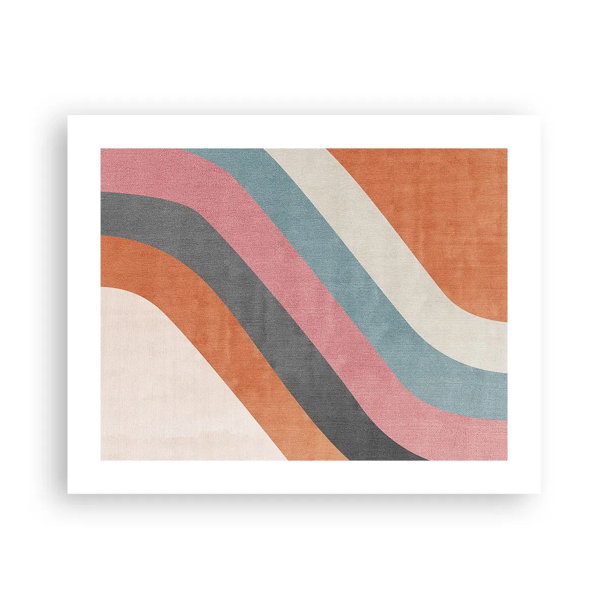 Pôster - Composição diagonal – movimento - 50x40 cm