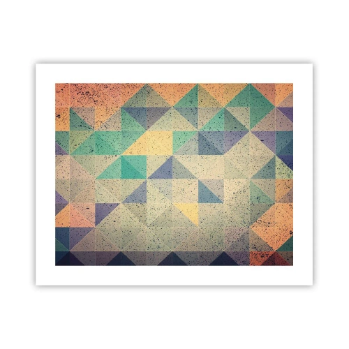 Pôster - República dos triângulos - 50x40 cm