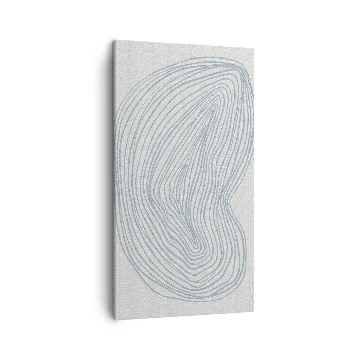 Quadro em tela - Deixe cair o sorriso - 45x80 cm