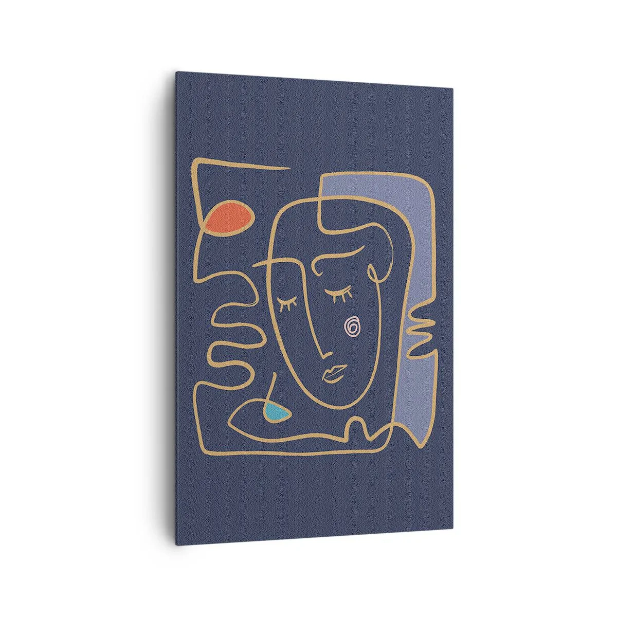 Quadro em tela - Nos pensamentos - 80x120 cm