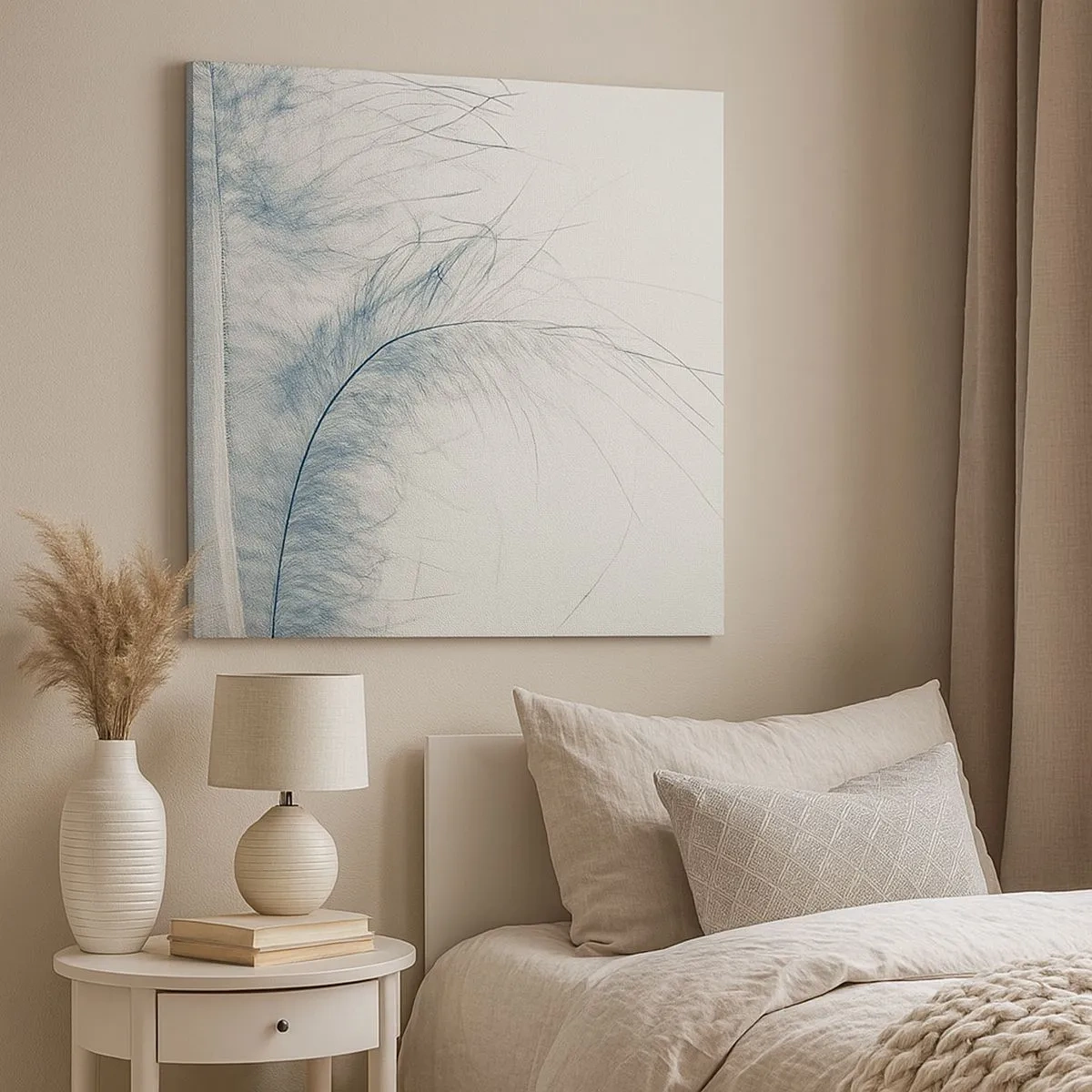 Quadro em tela - O sussurro da natureza - 30x30 cm