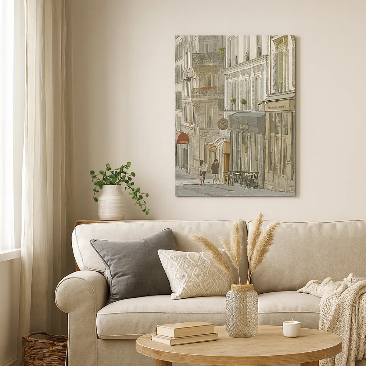 Quadro em tela - Alegrias urbanas - 50x70 cm