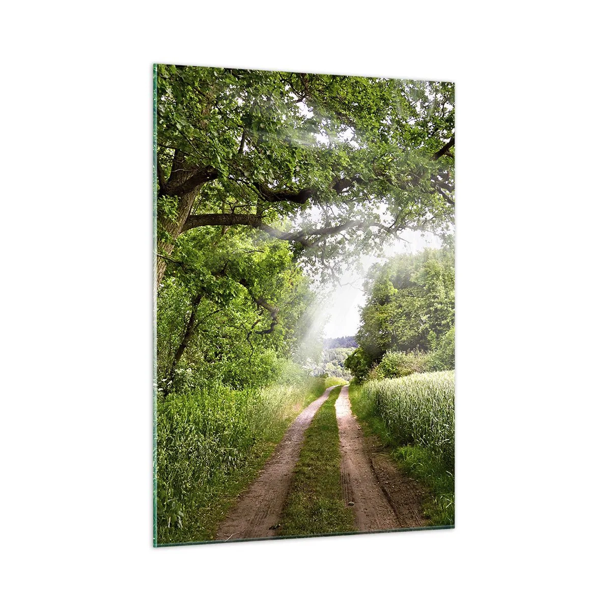 Quadro em vidro - Os pastores de Arcadia - 50x70 cm