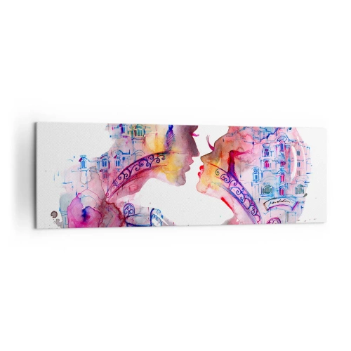 Quadro em tela - A ponte secreta dos suspiros - 160x50 cm