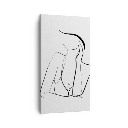 Quadro em tela - Na onda dos sonhos - 45x80 cm
