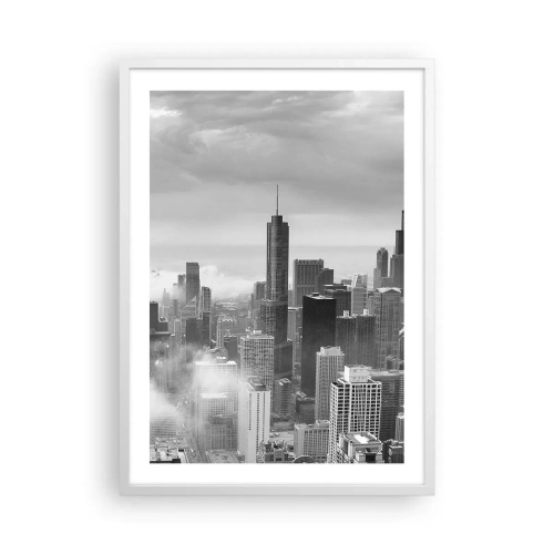 Pôster em moldura branca - Paisagem americana - 50x70 cm