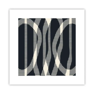 Pôster - Uma tentativa de quebrar a escuridão - 30x30 cm