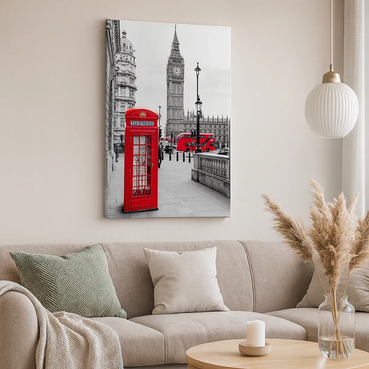 Quadro em tela - Sem dúvida, Londres - 50x70 cm