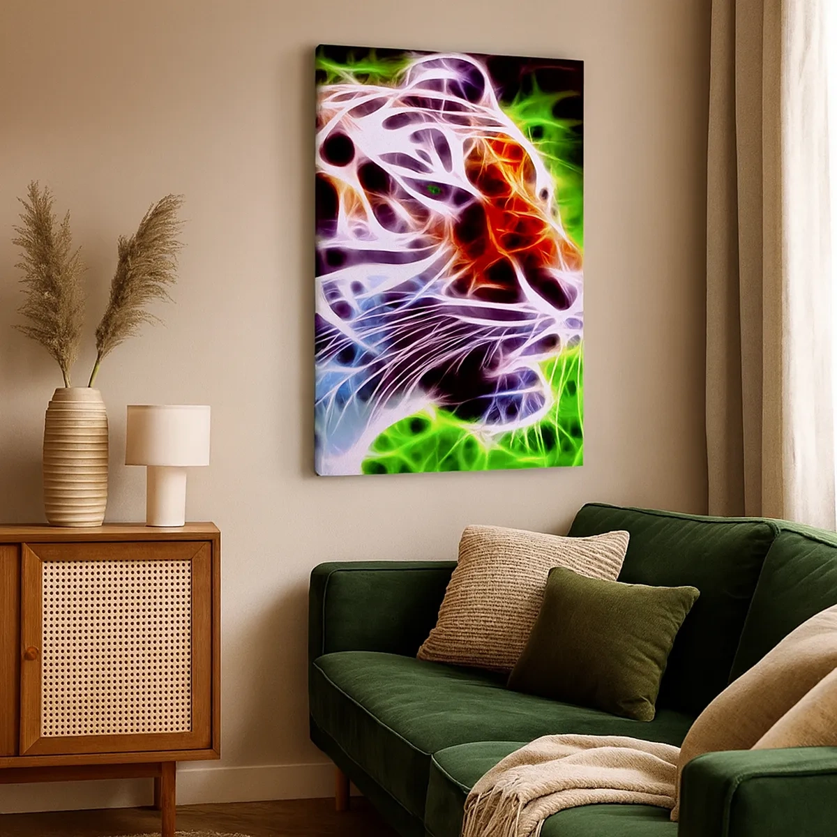 Quadro em tela - Aura perigosa - 50x70 cm