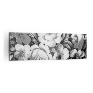 Quadro em tela - A beleza em cinza - 160x50 cm