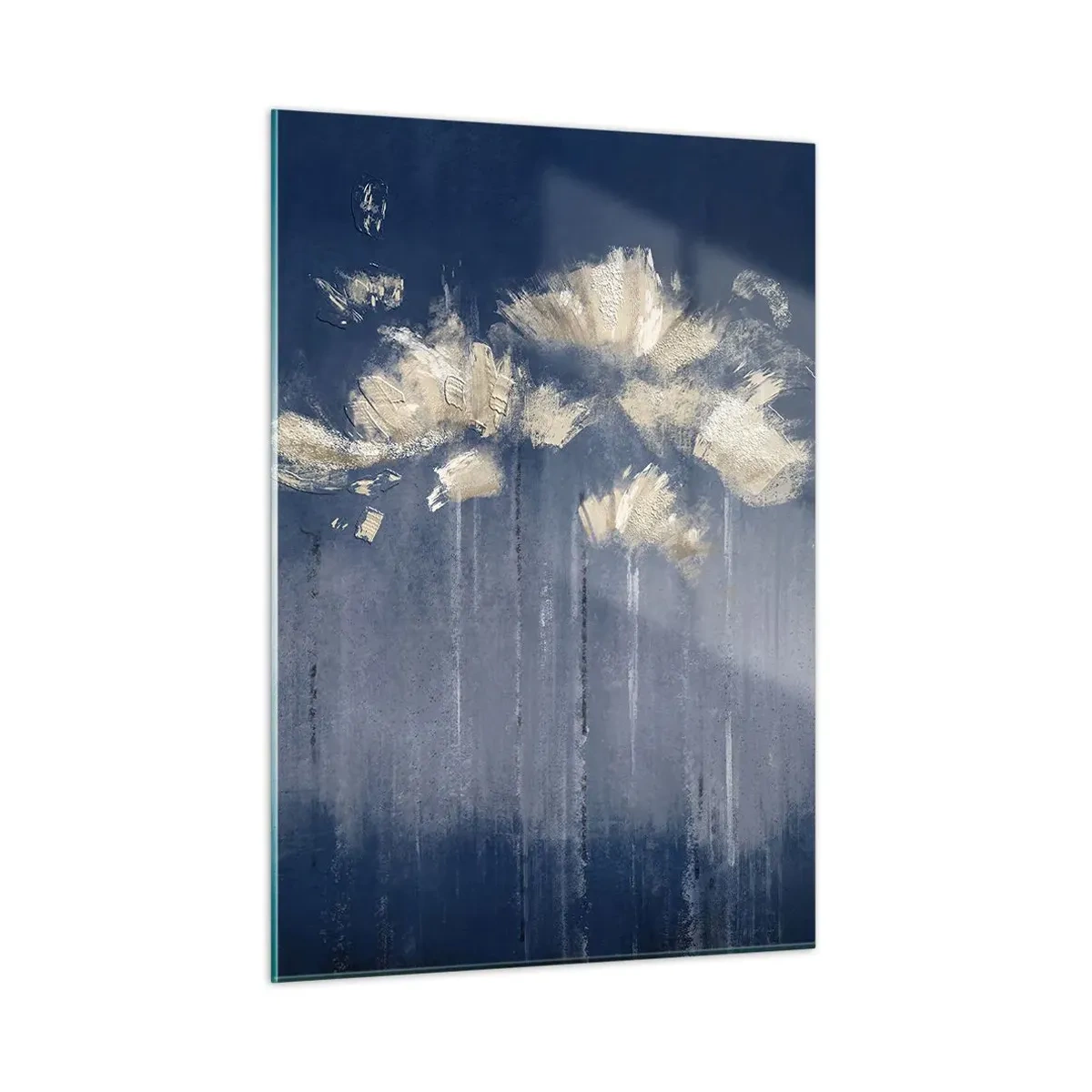 Quadro em vidro - Como pétalas ao vento - 50x70 cm