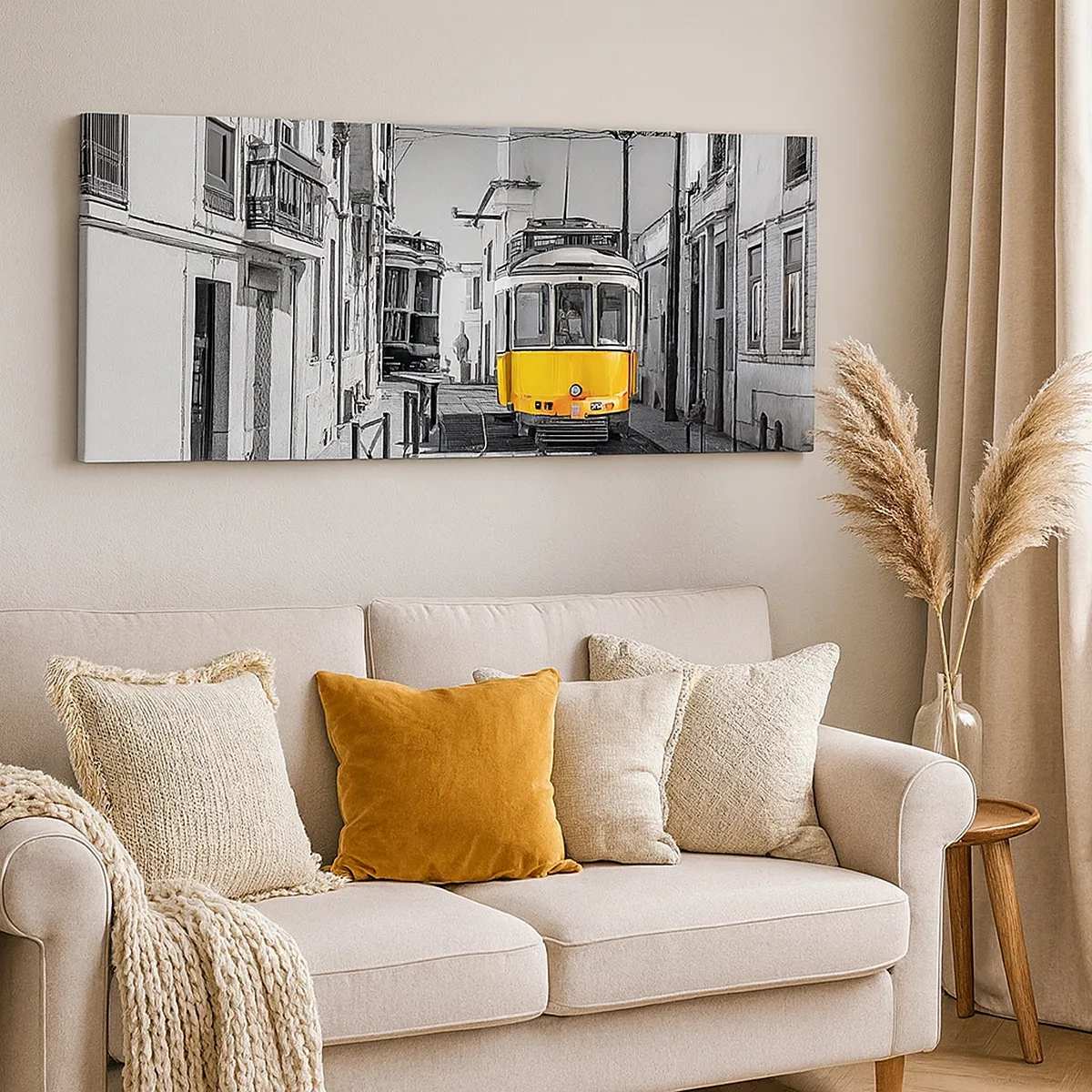 Quadro em tela - O Espírito de Lisboa - 30x30 cm