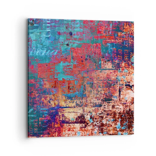 Quadro em tela - Memória e esquecimento - 70x70 cm