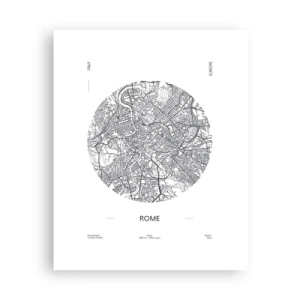 Pôster - Anatomia de Roma - 40x50 cm